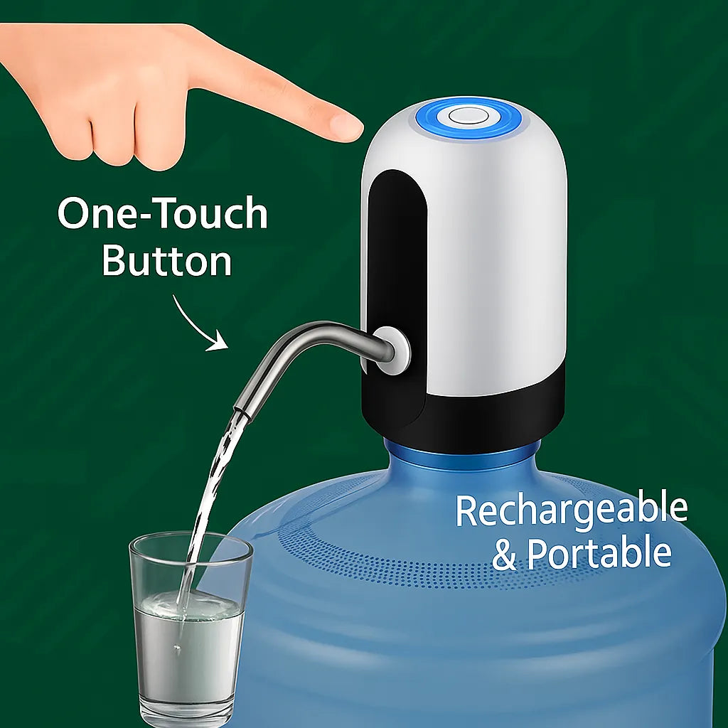 SmartPress One-Touch Automatic Dispenser (Water & Oil)