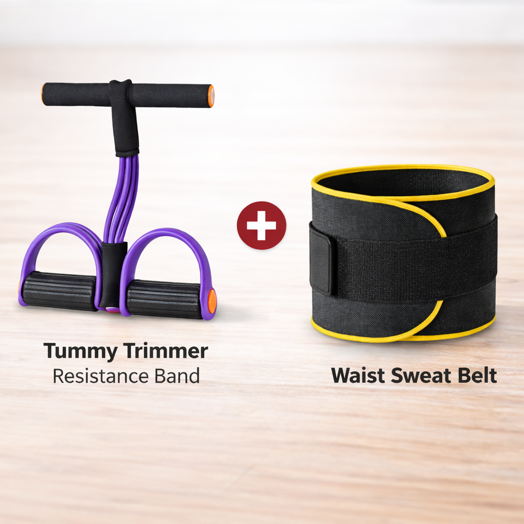 Portable Tummy Trimmer + Sweat Belt OFFER – Home Gym Trainer