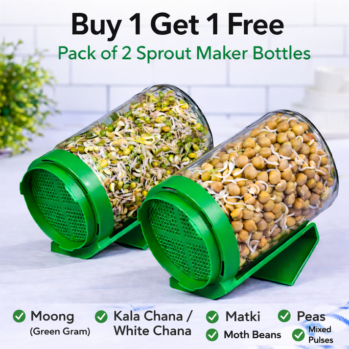 Premium Sprout Maker Bottle Set (Pack of 2) – Shoppers Basket
