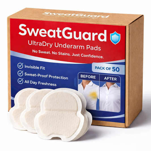 SweatGuard UltraDry Underarm Pads – Pack of 50