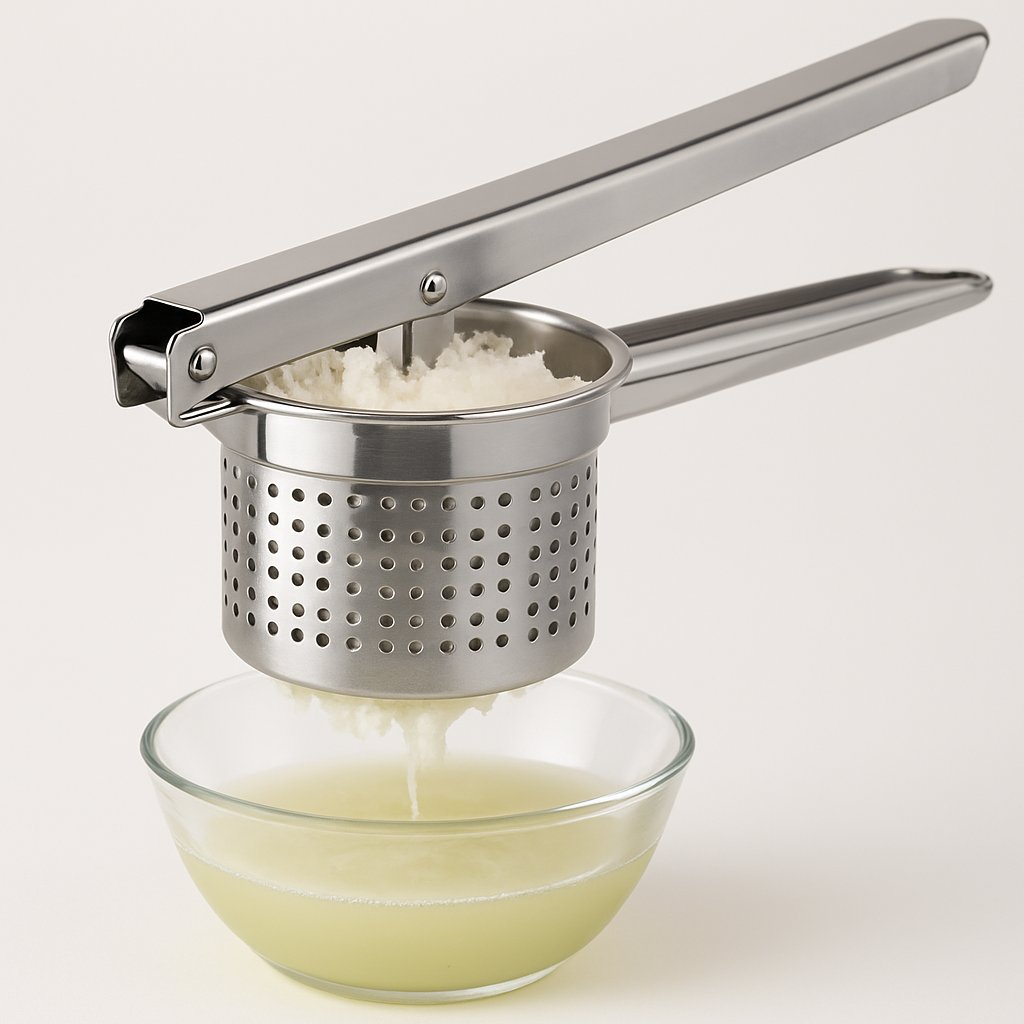 MooliMaster™ Radish Squeezer – Premium Stainless Steel Masher