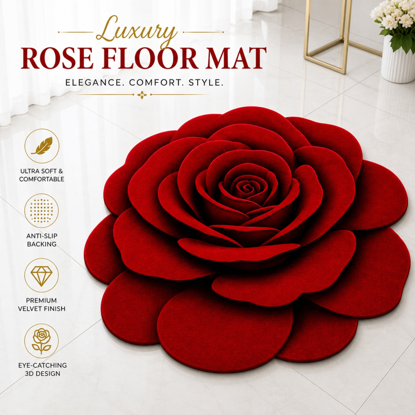 Royal Rose 3D Luxe Mat