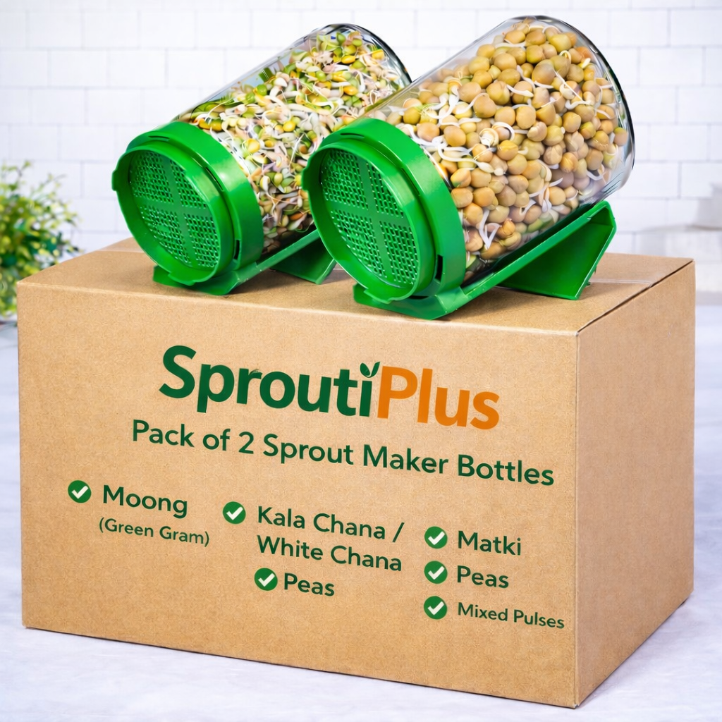 Sprout Make SproutiPlus Sprout Maker Bottle Set (Pack of 2) – Shoppers Basket