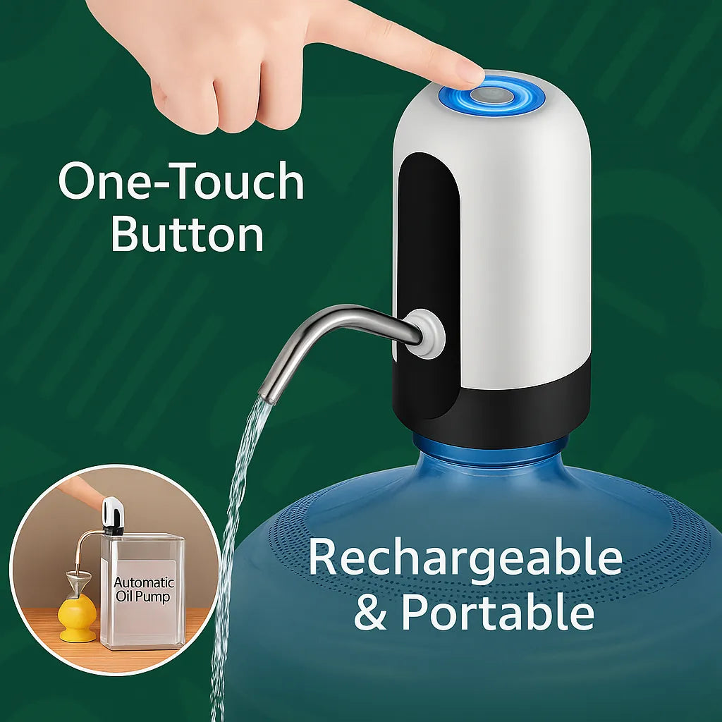 SmartPress One-Touch Automatic Dispenser (Water & Oil)